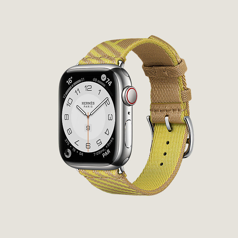 Series 8 case & Band Apple Watch Hermes Single Tour 41 mm Jumping